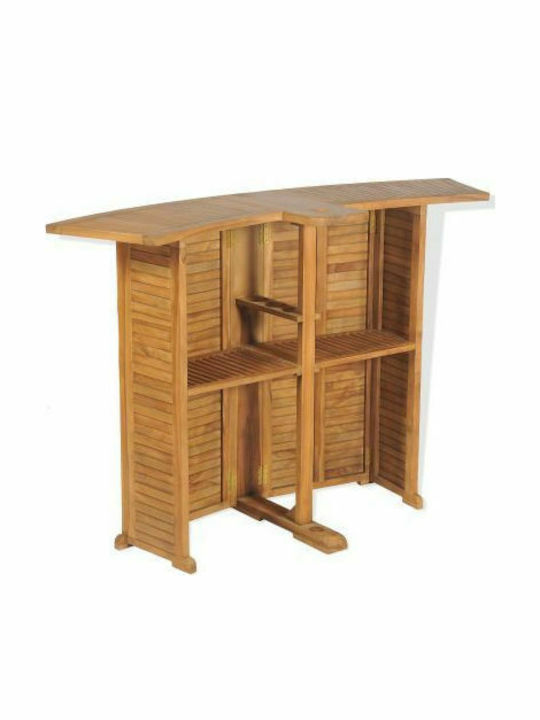 Tisch Bar für Außenbereich Zusammenklappbar 155x53x105cm