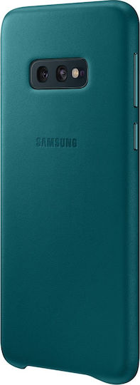 Samsung Leather Cover Back Cover Leather Green (Galaxy S10e)