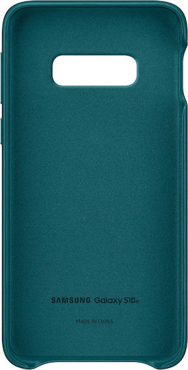 Samsung Leather Cover Back Cover Leather Green (Galaxy S10e)