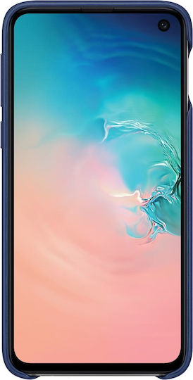 Samsung Leather Cover Back Cover Δερμάτινο Navy Μπλε (Galaxy S10e)