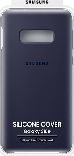 Samsung Задна корица Силикон Тъмносин (Galaxy S10e)