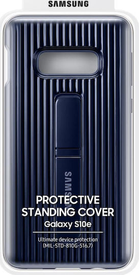 Samsung Umschlag Rückseite Kunststoff Blau (Galaxy S10e)