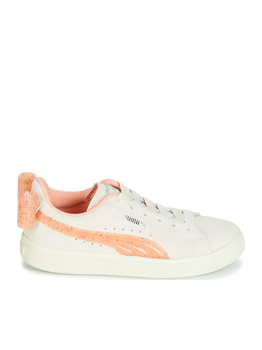 Puma Kids Sneakers Suede Jelly Bow AC Beige