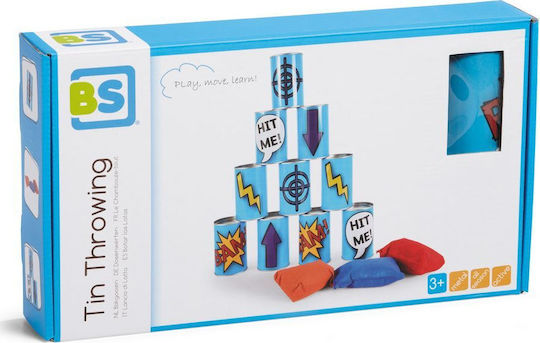 BS Toys Game Target Practice Outdoor Tin Trowing
