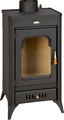 Prity SR Steel Wood Burning Stove 11kW Black