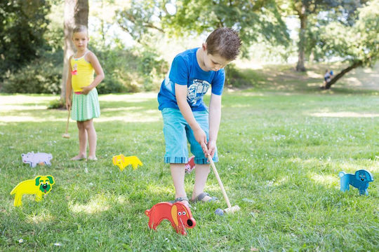 BS Toys Game Target Practice Outdoor Crocket Jr