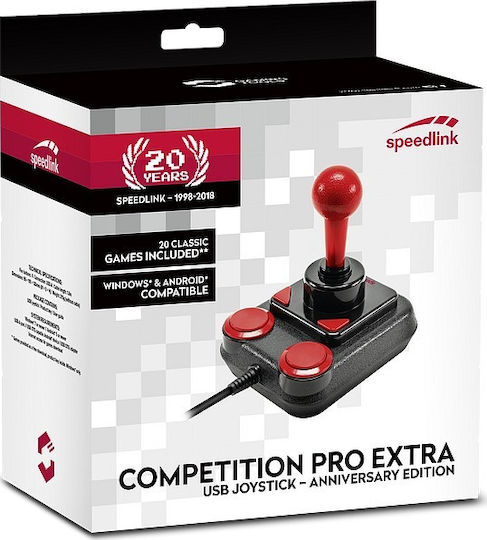 SpeedLink Competition Pro Extra Joystick Verkabelt Kompatibel mit PC
