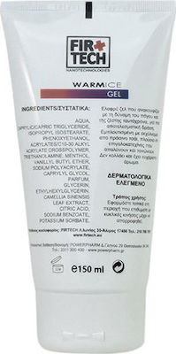 Firtech Warm-Ice Gel Cooling Gel 150ml