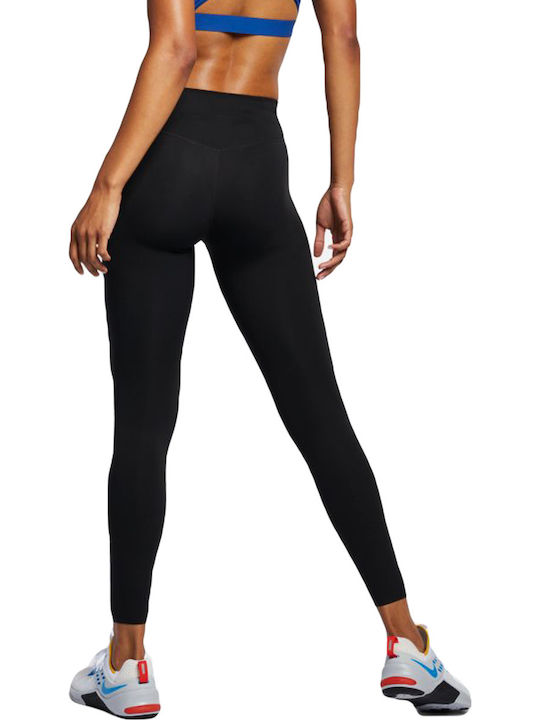 One Luxe Women's Long Yoga Legging Dri-Fit Black