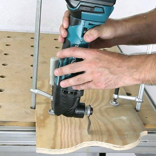 Makita Παλινδρομικό Πολυεργαλείο 18V Solo με Ρύθμιση Ταχύτητας