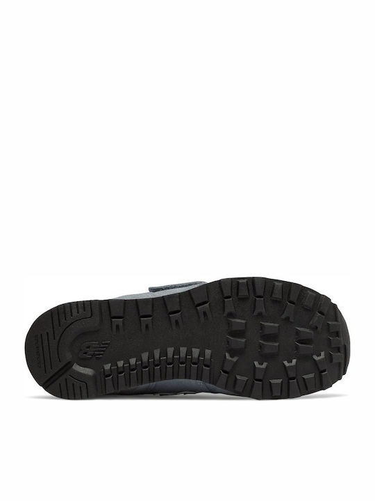 574 Kids Sneakers with Scratch Gray