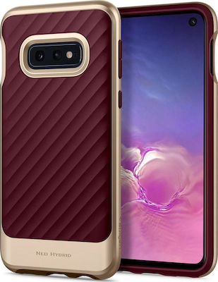 Spigen Neo Hybrid Plastic Back Cover Burgundy (Galaxy S10e)