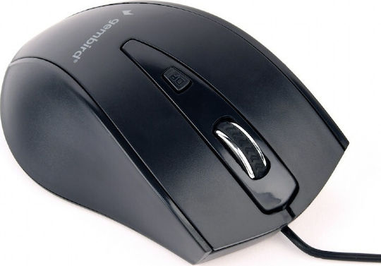 Gembird MUS-4B-02 Wired Ergonomic Mouse Black