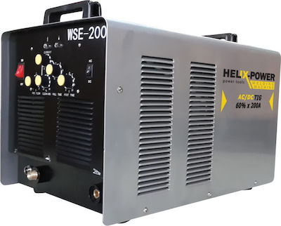 Helix WSE-200 Ηλεκτροκόλληση Inverter TIG / MMA με Μέγιστο Ρεύμα Συγκόλλησης 200A και Κύκλο Εργασίας 60%
