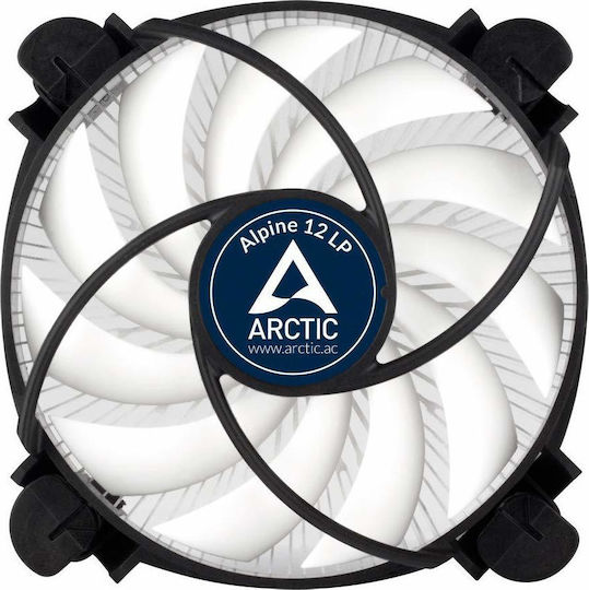 Arctic Alpine 12 LP Ψύκτρα Επεξεργαστή Low Profile για Socket 115x/1200 Λευκή
