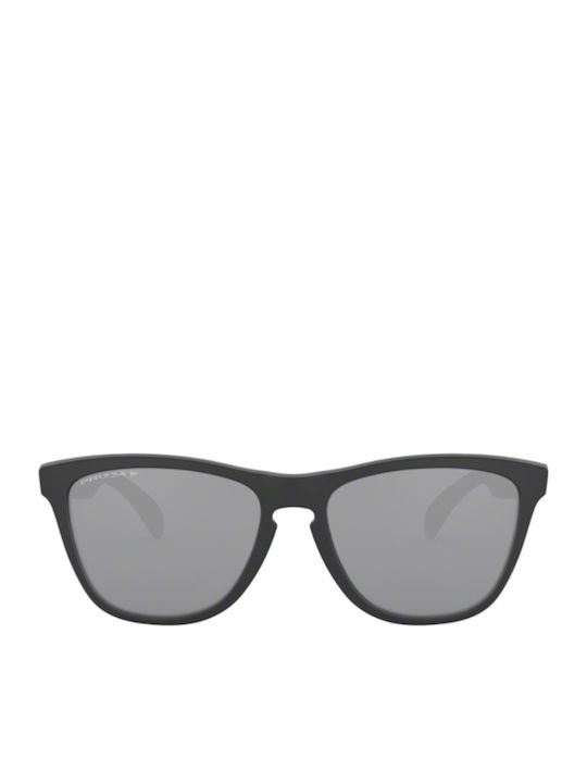 Oakley Frogskins Sonnenbrillen mit Schwarz Rahmen und Schwarz Polarisiert Spiegel Linse OO9013-F7