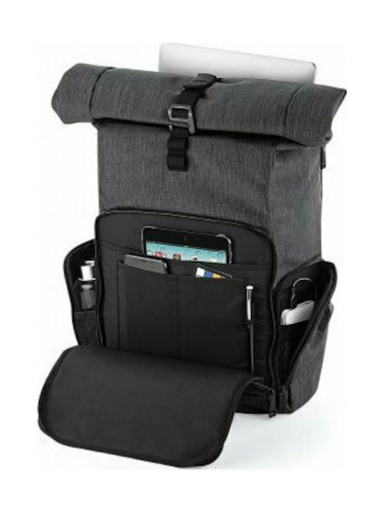 Quadra Q-Tech Charge Roll-Top Fabric Backpack Gray