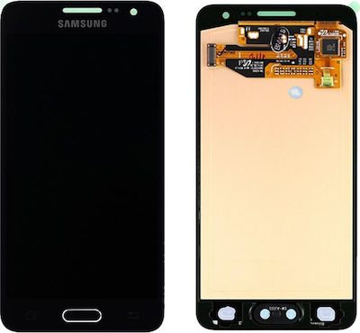 Samsung Mobile Phone Screen Replacement with Touch Mechanism for Galaxy A3 2015 (Black)