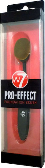 W7 Cosmetics Επαγγελματικό Πινέλο Μακιγιάζ για Foundation από Συνθετική Τρίχα Pro-Effect