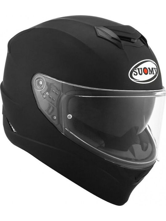 Suomy Stellar Full Face Helmet with Pinlock and Sun Visor ECE 22.05 1500gr Black Matt KSST00X6