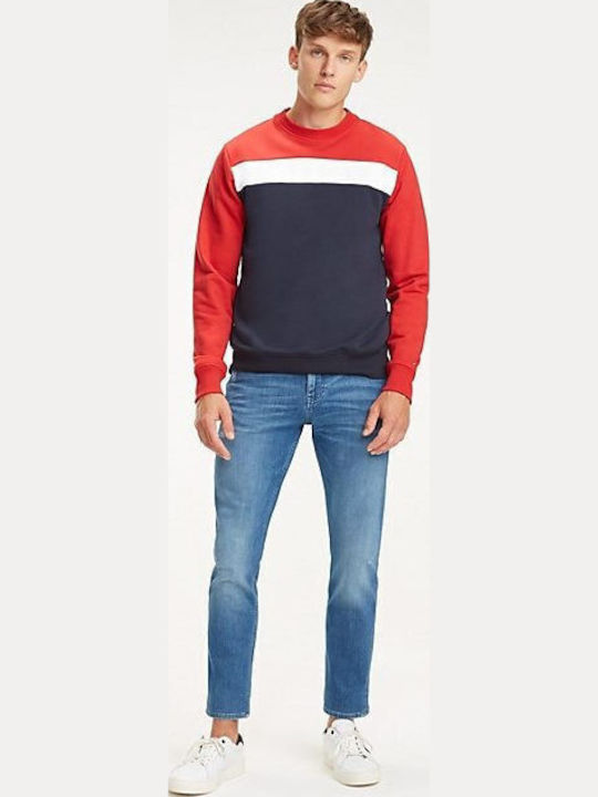 Bleecker Distressed Pantaloni Jeans pentru Bărbați cu Croială Slim Albastru