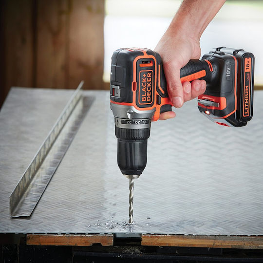 Black & Decker BL186N-XJ Battery-Powered Drill Driver Solo Brushless 18V