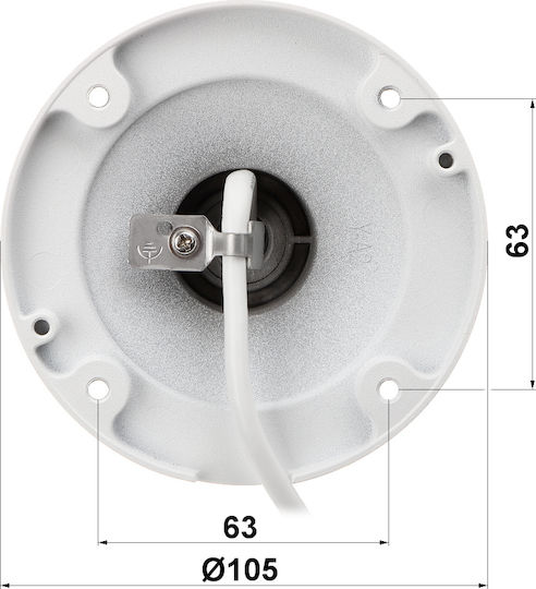 Hikvision DS-2CD1623G0-IZ IP Cameră de Supraveghere Full HD 1080p Rezistentă la apă cu Lentilă 2.8-12mm