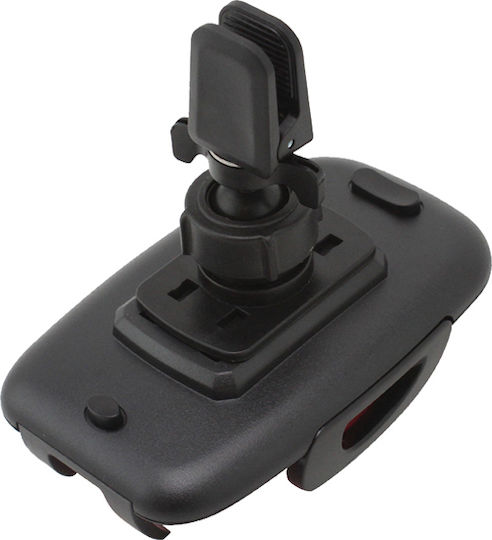Auto Gs Phone Holder Feral Car Mobile Mount with Adjustable Hooks Black