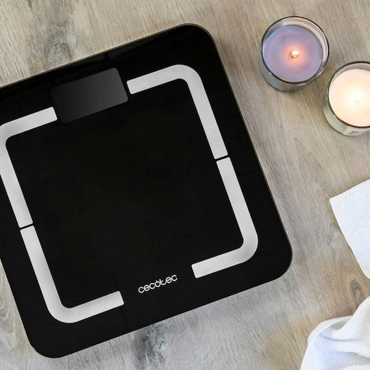 Cecotec Surface Precision 9500 Smart Healthy Умна Кантар С анализ на мазнини в Черен цвят
