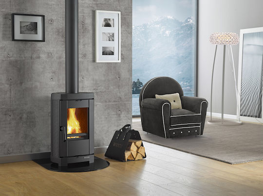 La Nordica Brigitta GB Metallic Wood Stove 4.7kW Black