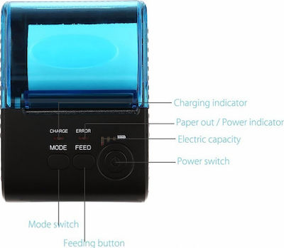 Netum Portable Thermal Receipt Printer Serial / USB / Bluetooth