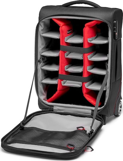 Manfrotto Pro Light Reloader Air-50 Βαλίτσα Φωτογραφικής Μηχανής με Ροδάκια Μαύρη