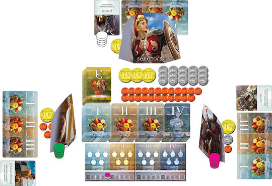 Настолна игра Senators за 3-5 играчи 13+ години (EN) Indie Boards And Cards