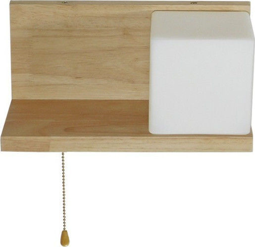 GloboStar Lămpi De Perete Modern Cu Bază De Bec E27 Alb 30x15x15cm