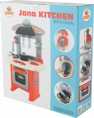 Polesie Kinderküche Jana Kitchen with Oven 87.5εκ cm. 58874