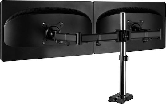 Arctic Z2 (Gen 3) Βάση Γραφείου για 2 Οθόνες έως 34" με Βραχίονα