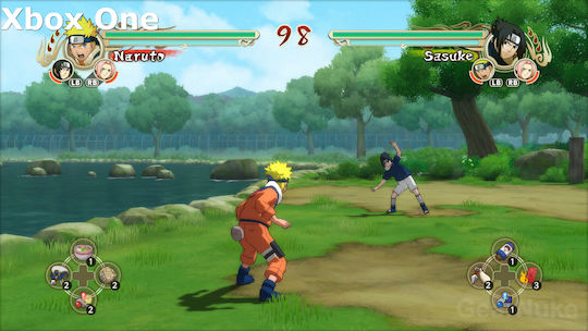 Naruto Shippuden: Ultimate Ninja Storm Trilogy (Code In A Box) Switch Game