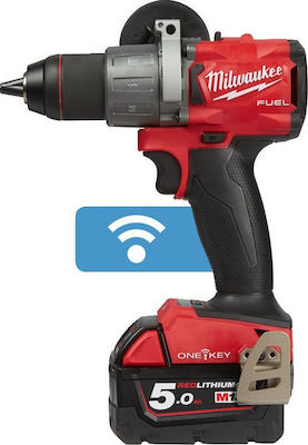 Milwaukee M18 ONEPD2-502X Κρουστικό Δραπανοκατσάβιδο Μπαταρίας Brushless 18V 2x5Ah