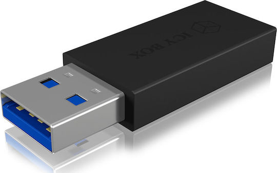 Icy Box Icy Box Convertor USB-A masculin în USB-C feminin 1buc