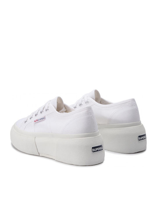 2287 Cotu Adidași Pentru Femei Albi