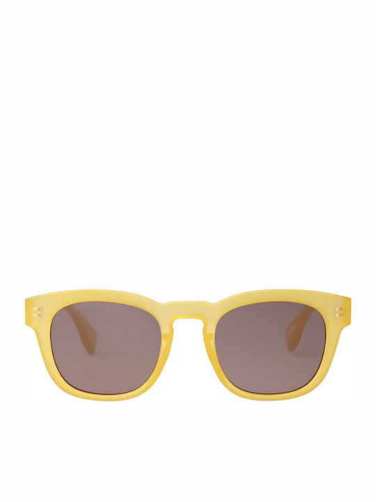 Le Specs Block Party Ochelari de soare Κίτρινα cu Cadru