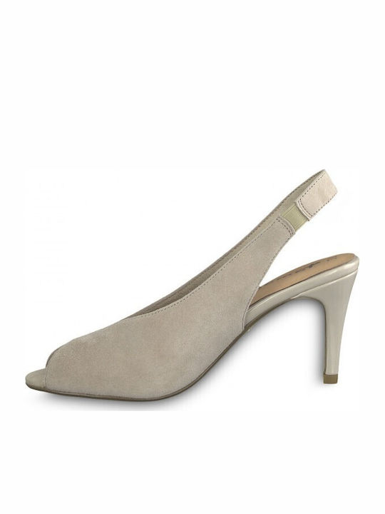 Gray Medium Heels Antelope