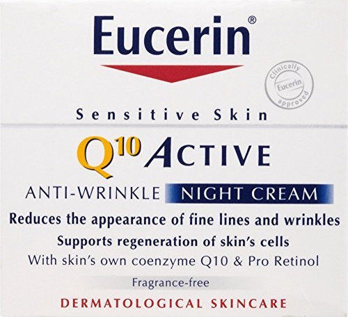 Eucerin Q10 Active Cremă de Fata de Noapte pentru Hidratare Anti-îmbătrânire și Reconstrucție 50ml