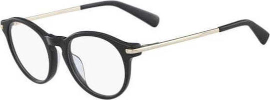 Women's Prescription Eyeglass Frame Black LO2602 001
