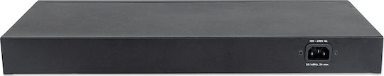 Intellinet Unmanaged L2 PoE+ Switch με 16 Θύρες Gigabit (1Gbps) Ethernet