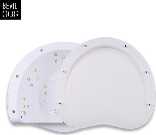 Bevili New 5 Plus Nail Polish Curing Lamp UV / LED 72W Gold
