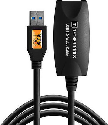 Tether Tools 5m USB 3.0 Cable A-Male to A-Female Orange (CU3017)