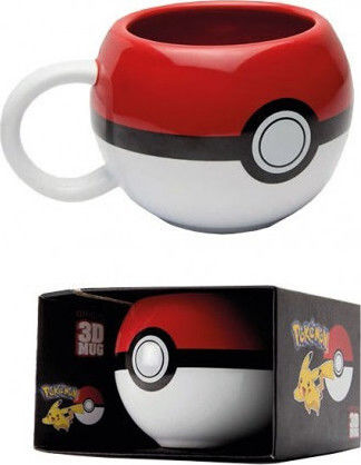 GB eye Pokemon - 3D Pokeball Mug Ceramic Red 300ml