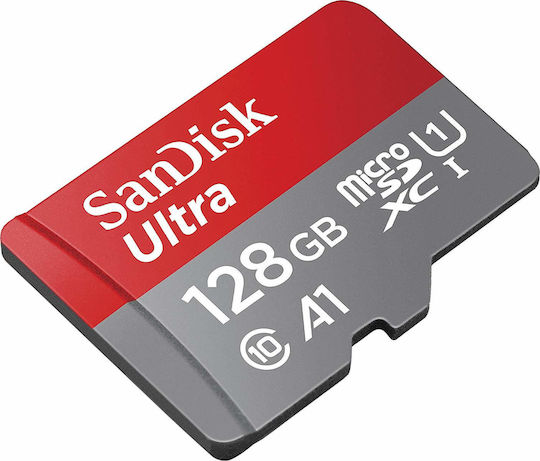 Sandisk Ultra microSDXC 128GB U1 A1 UHS-I 100MB/s with Adapter