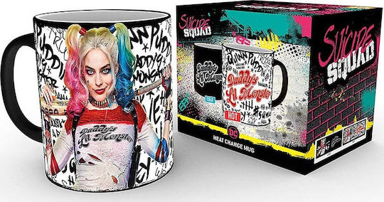 GB eye Heat Change Suicide Squad - Daddy's Lil Monster Schimbare de căldură Cană Ceramică Multicoloră 300ml MGH0079